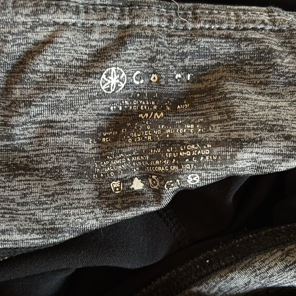 Gaiam Stirrup Leggings black & gray - Picture 5 of 5